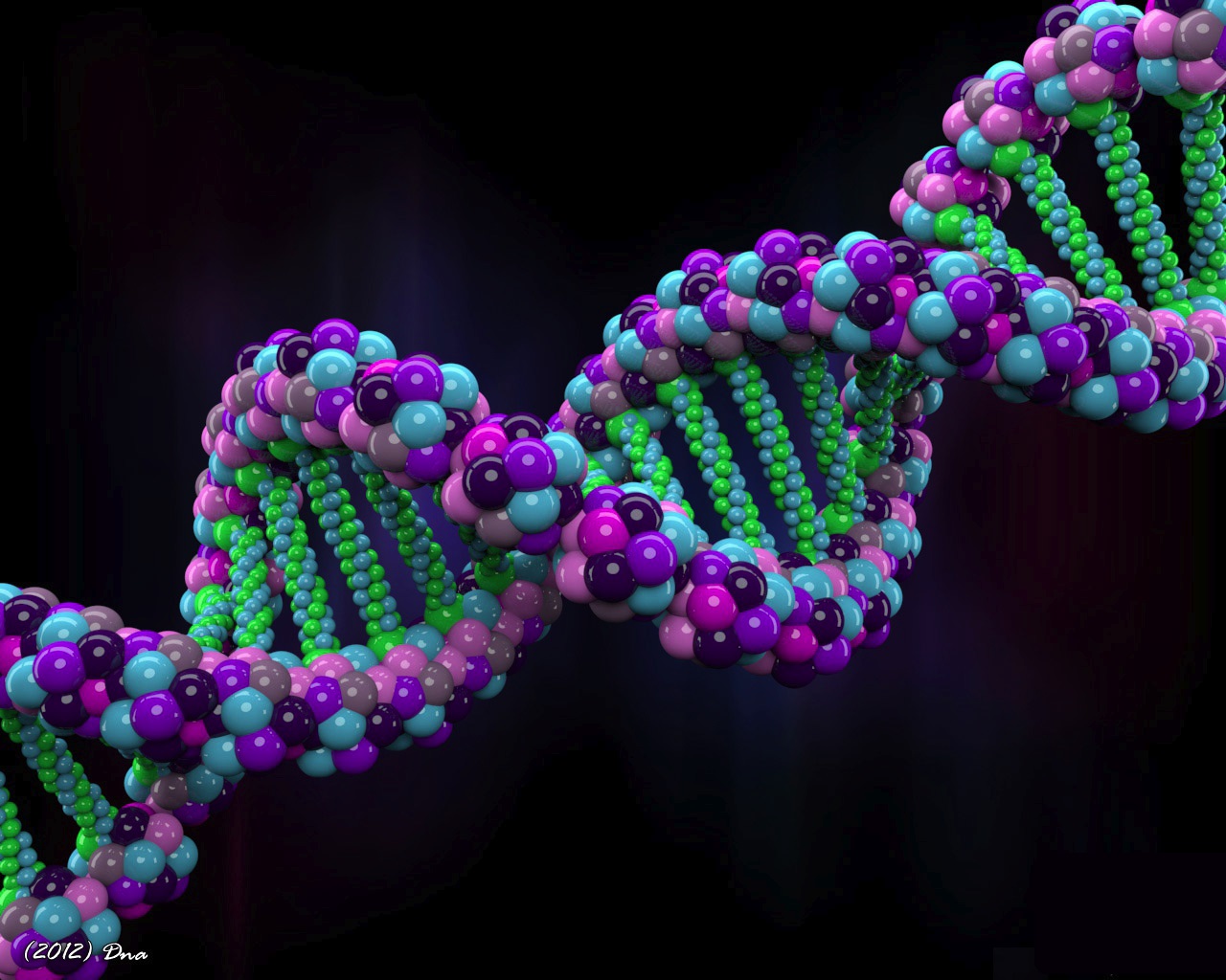 фото молекулы ДНК