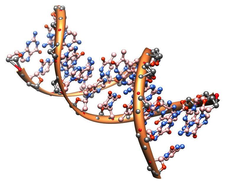фото ДНК с R конфигурацией