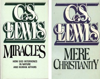 Обложки популярных изданий двух самых значимых и востребованных христианских книг Льюиса