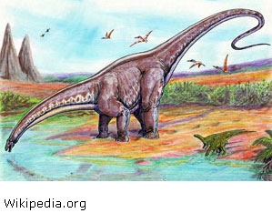 Экскременты динозавра опровергают возражение