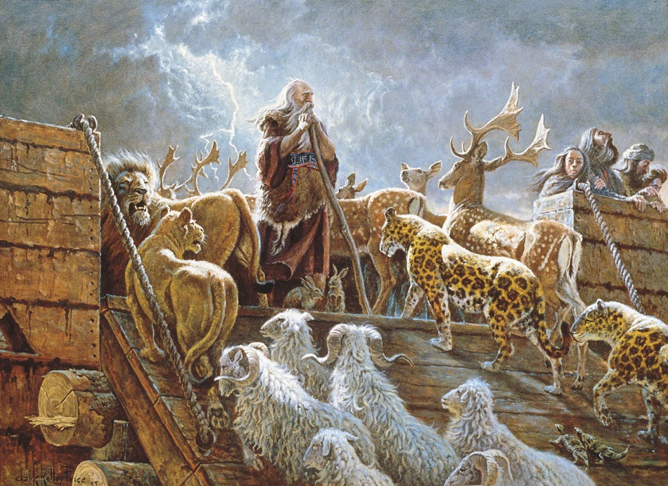 Ной в гуще событий истории молодой Земли