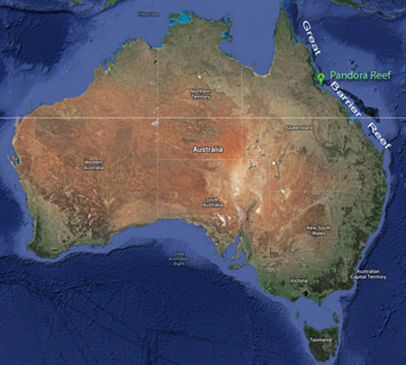 Большой барьерный риф Австралия 