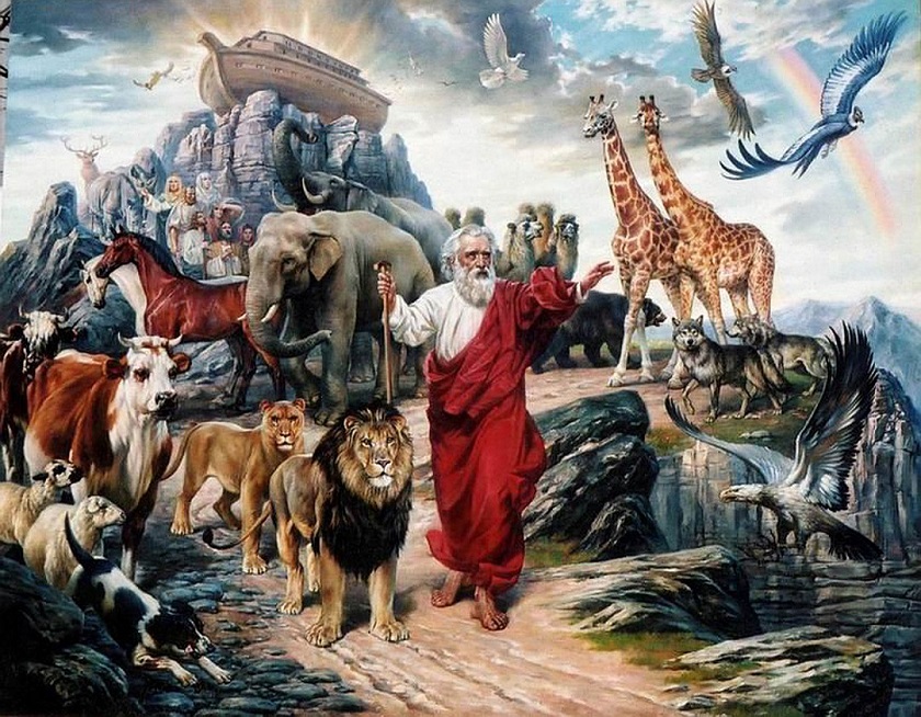 животные и растения до Ноя